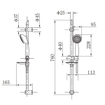Walrus Eton 龍頭套裝 (WR-500901-CP+WR-500918-CP+WR-616028F-CP)